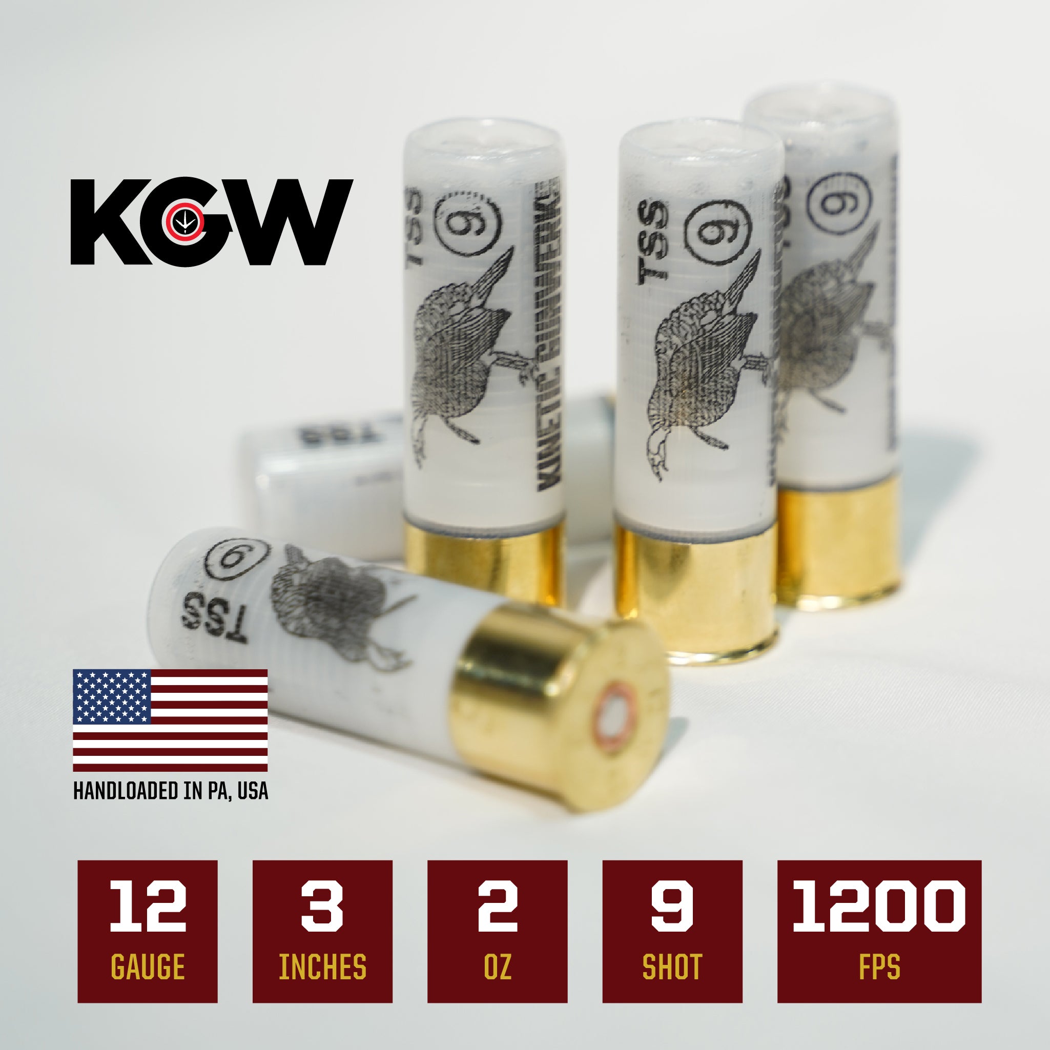 12ga TSS Shotgun Shells (Box of 5)