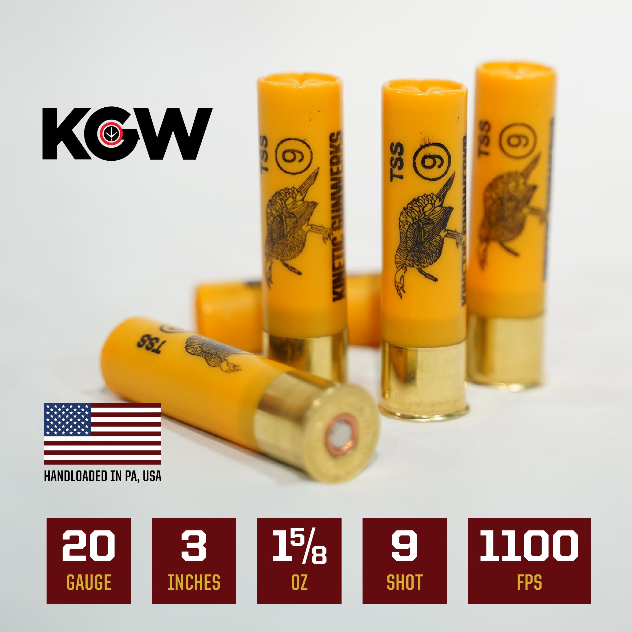 20ga TSS Shotgun Shells (Box of 5)