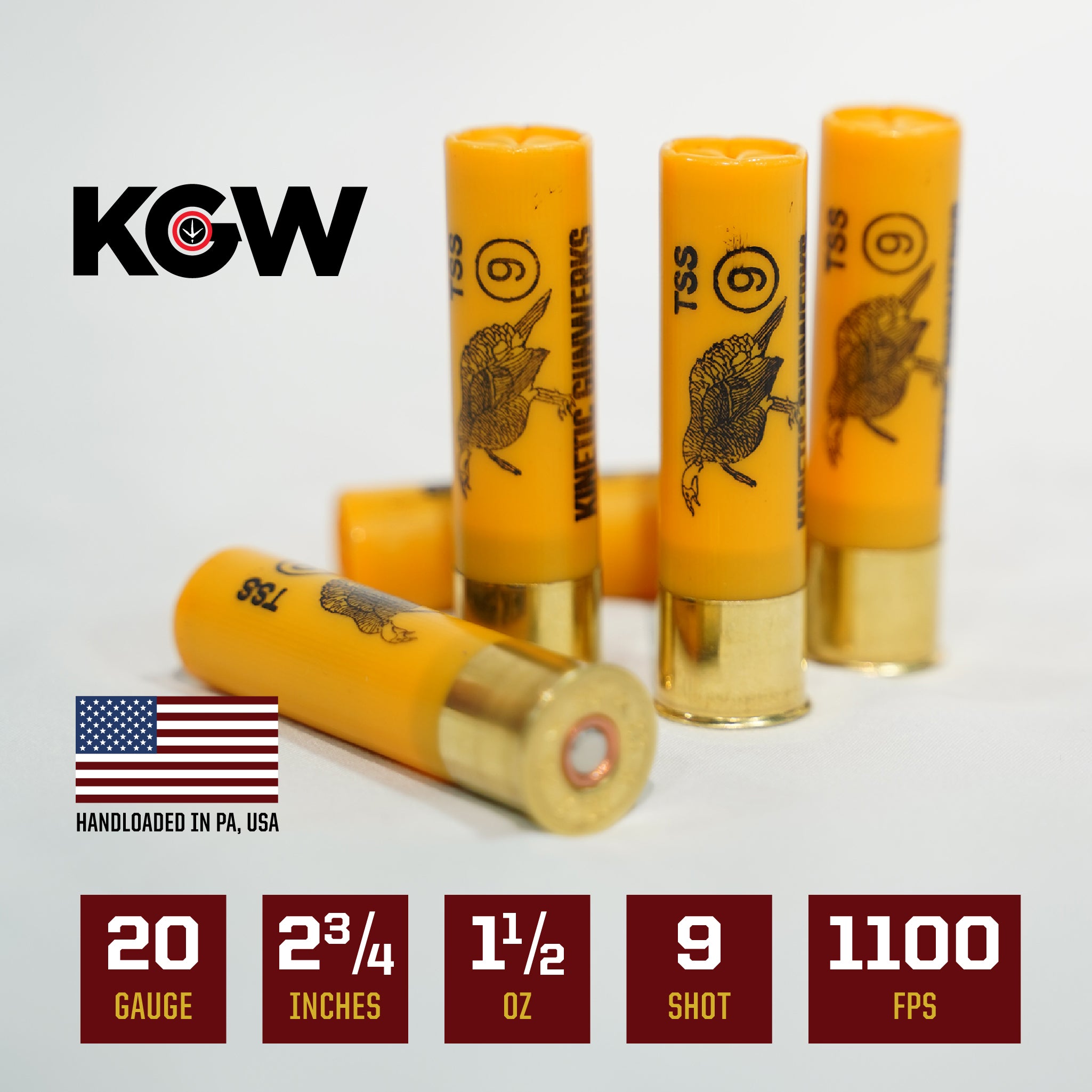 20ga TSS Shotgun Shells (Box of 5)